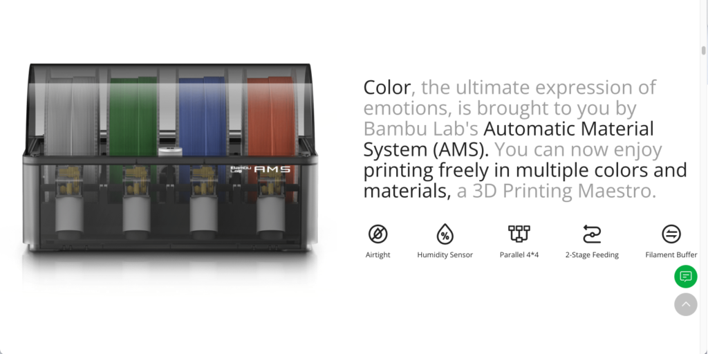 Bambu lab automatic materials loader product marketing